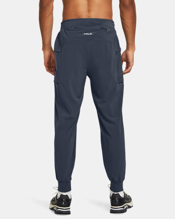 Men's UA Launch Trail Pants, Gray, pdpMainDesktop image number 1